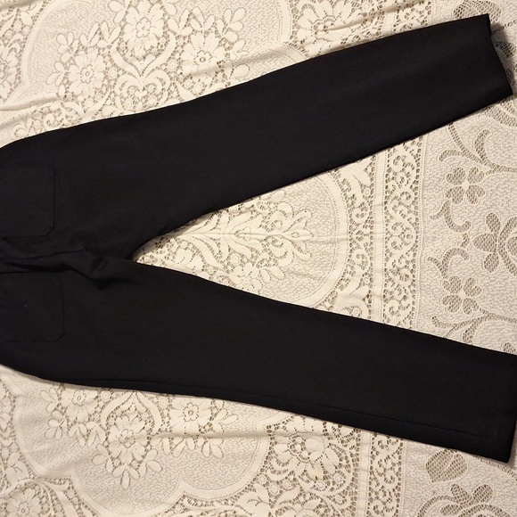 Andrew Marc Business Straight Leg Trouser With Patch Back Pockets - Picture 3 of 6